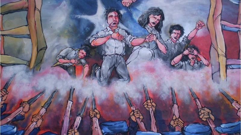Pintura inedita del destacado artista regional Raúl Navarrete "Lito"