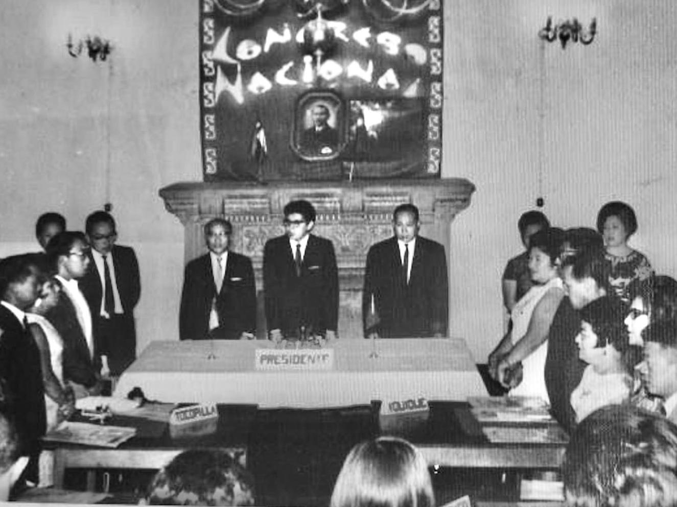 II Congreso de juventud China en Chile, Santiago. c.1964