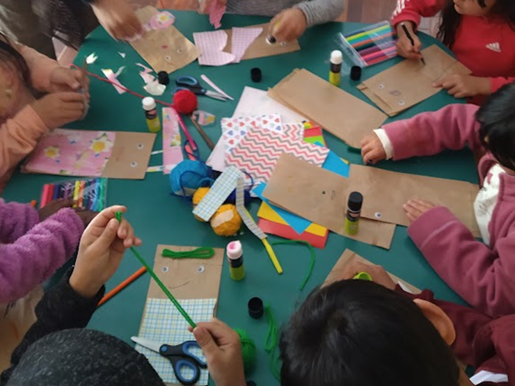 creación de títeres