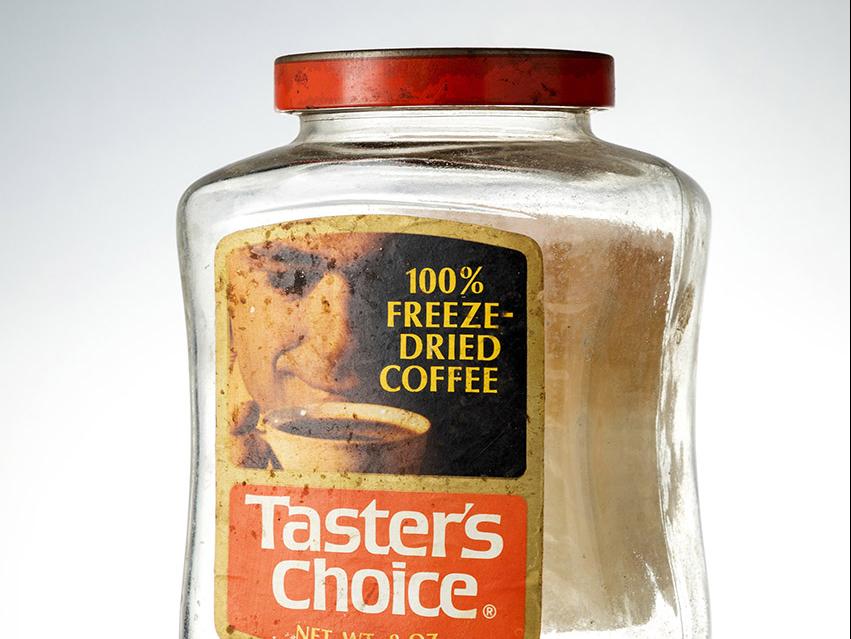 Frasco de café Taster's Choice