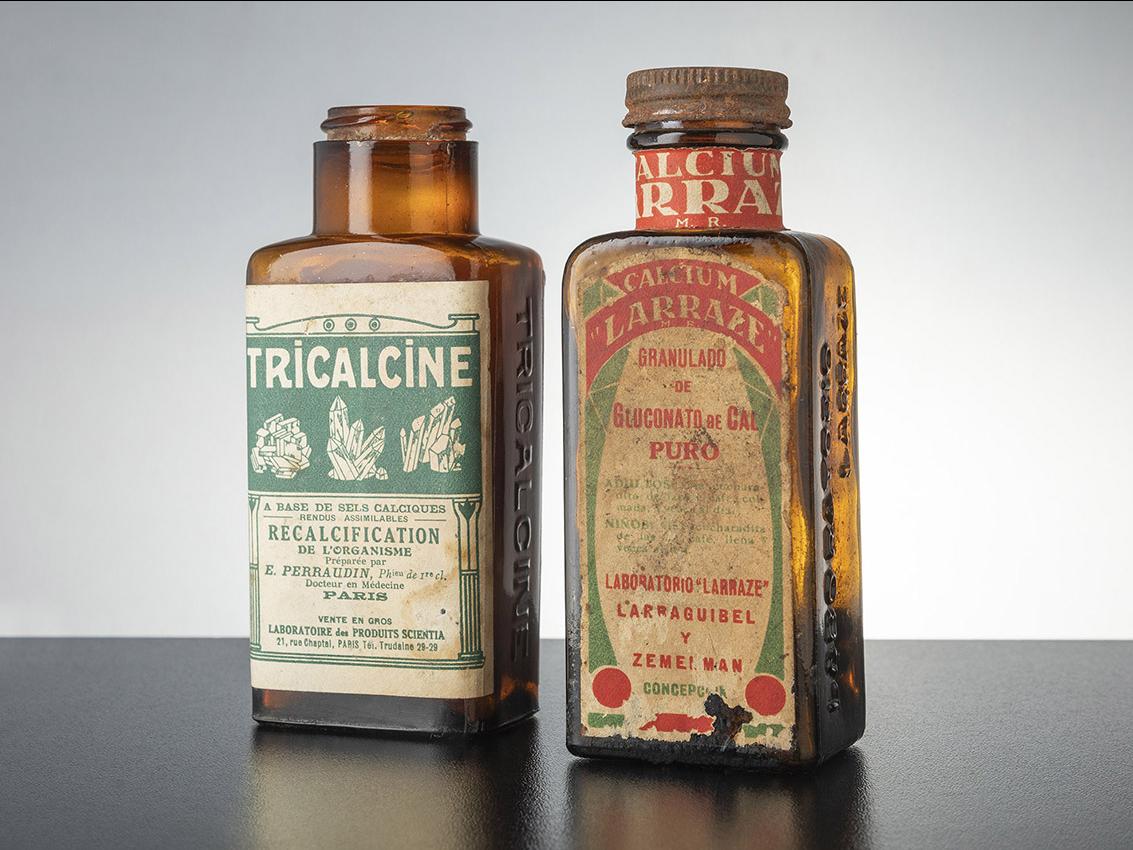 Botellas de medicina