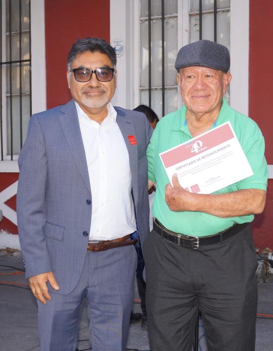 Héctor Ardiles y Juan González