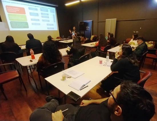 El CNCR al finalizar el curso entregará un certificado de participación.     