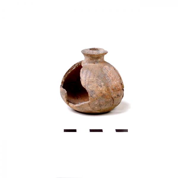 Botella miniatura de cerámica