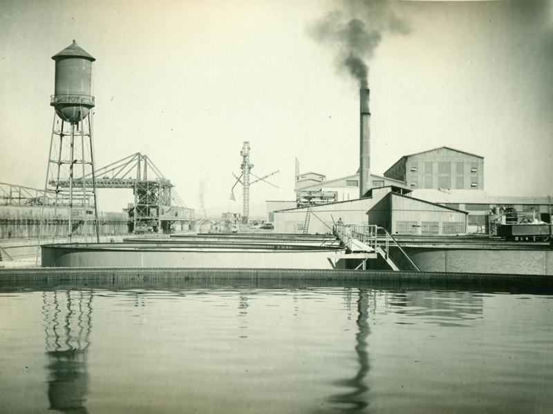 Estanques de solución. Oficina "María Elena"