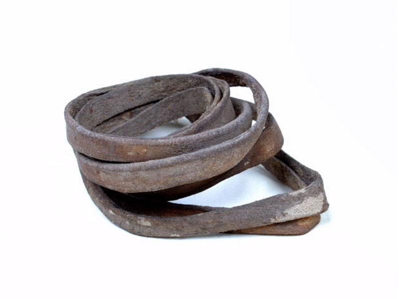 Cuerda de cuero curtido