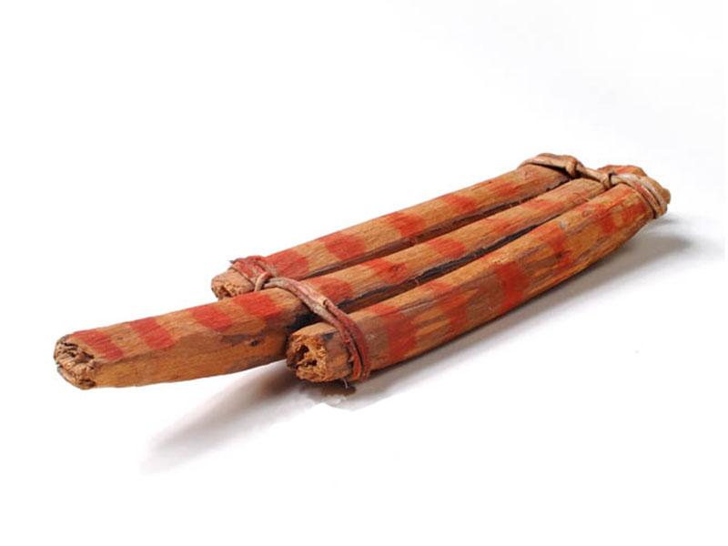 Balsa en miniatura de madera vegetal